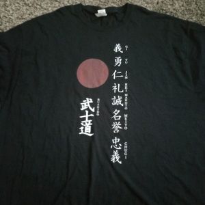 Japanese samurai t shirt